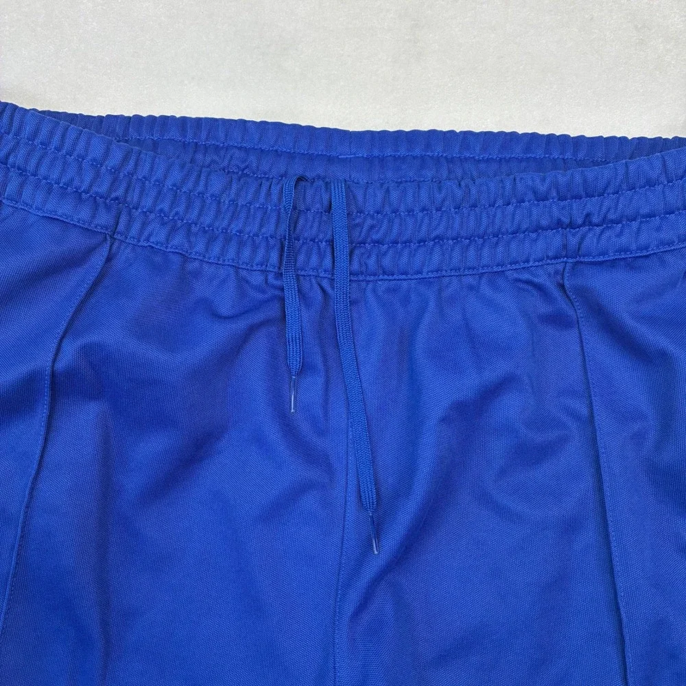 Adidas Track Pants Mens 2XL Blue Red White Stripes Trefoil Logo Athletic Joggers